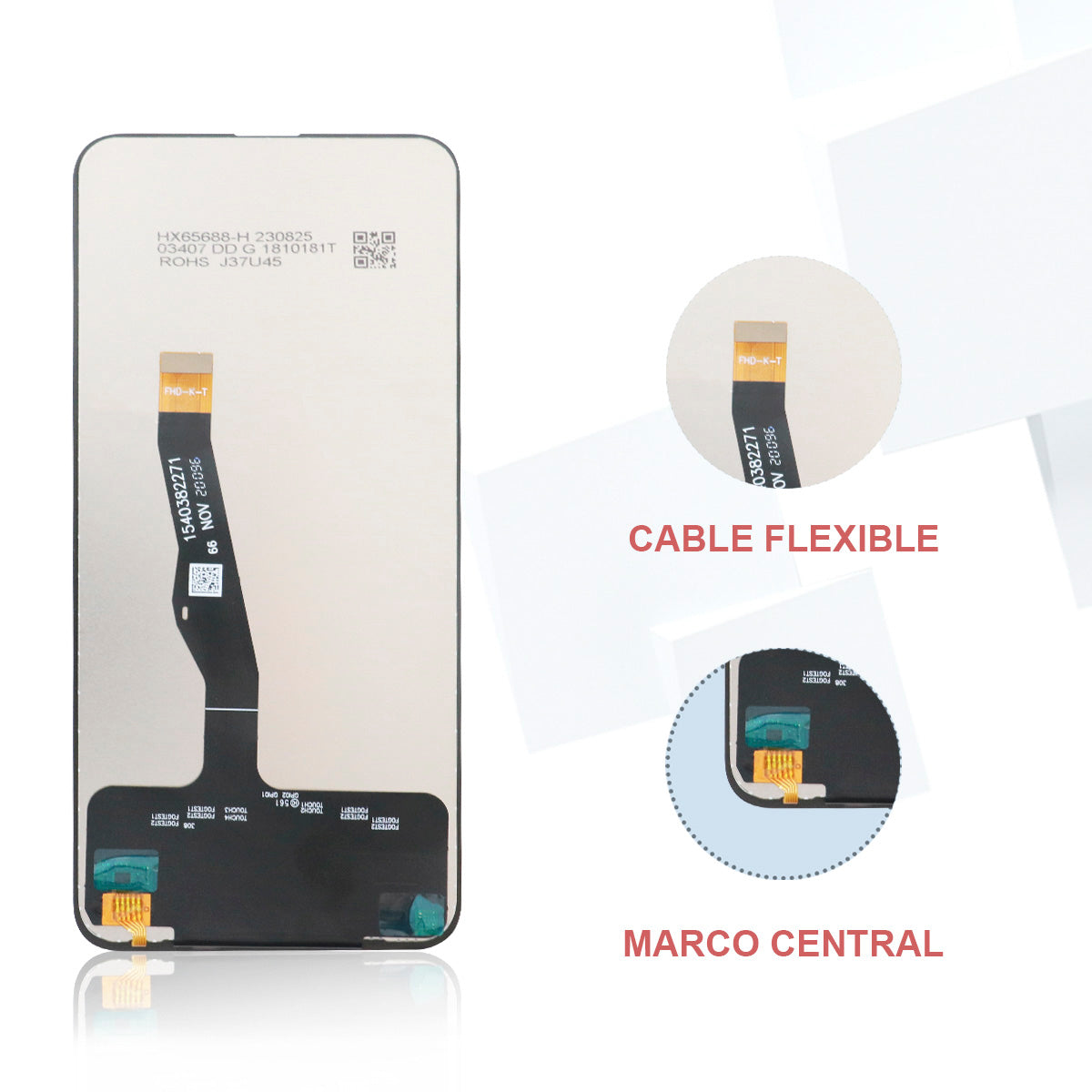 Display/pantalla HUAWEI-Y9 PRIME- COG Sin Marco