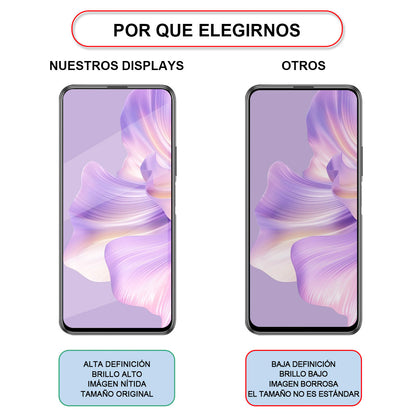 Display/pantalla Para Huawei Y9a Cof Orig Cof Sin Marco