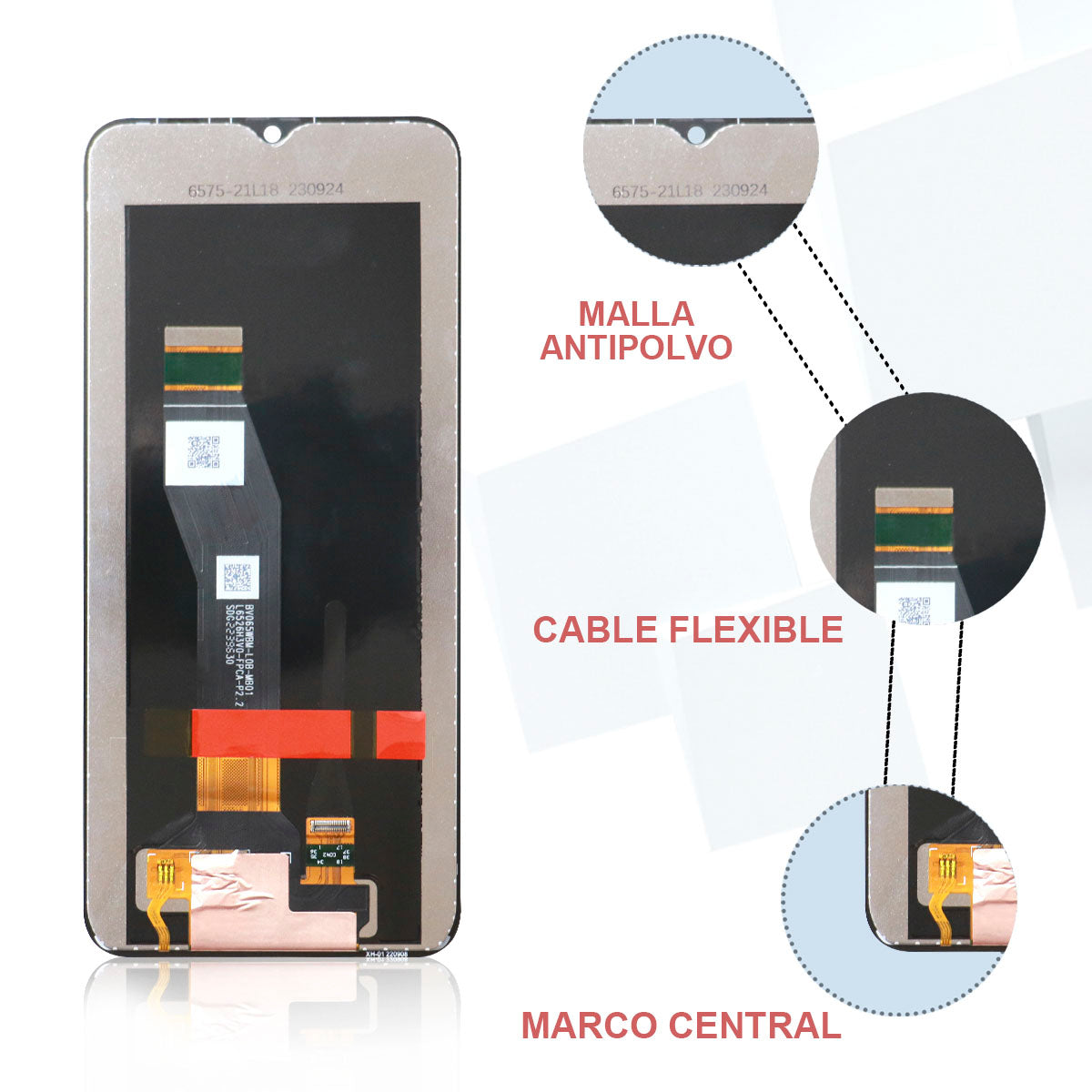 Display/pantalla Moto E13 Orig Orig Sin Marco