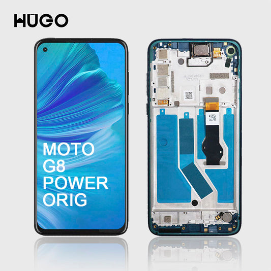 Display/pantalla Moto G8 Power Con Marco