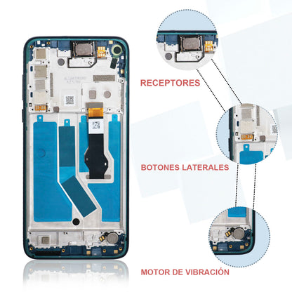 Display/pantalla Moto G8 Power Con Marco