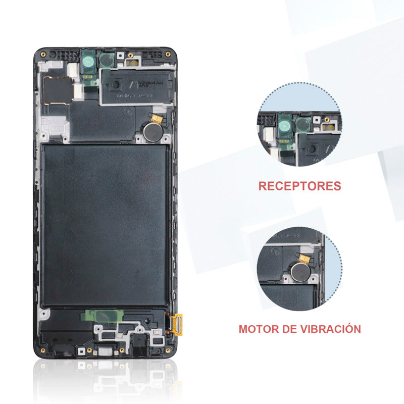 Display/pantalla SAMSUNG-A71/A715-OLED Con Marco