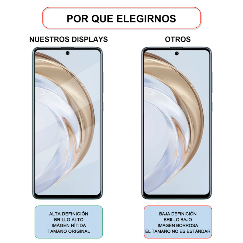 Display/pantalla SAMSUNG-A71/A715-OLED Con Marco