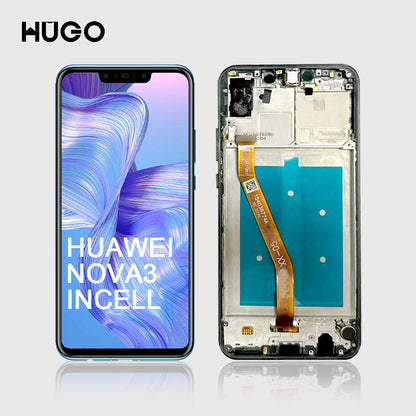 Display/pantalla Para Huawei Nova 3 Con Marco