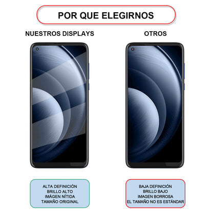 Display/pantalla Para Moto G8 Orig Sin Marco