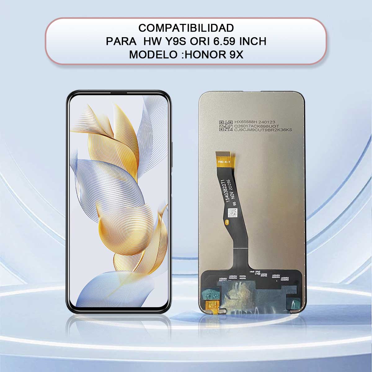 Display/pantalla Para Huawei Y9s Honor 9x Cog Sin Marco