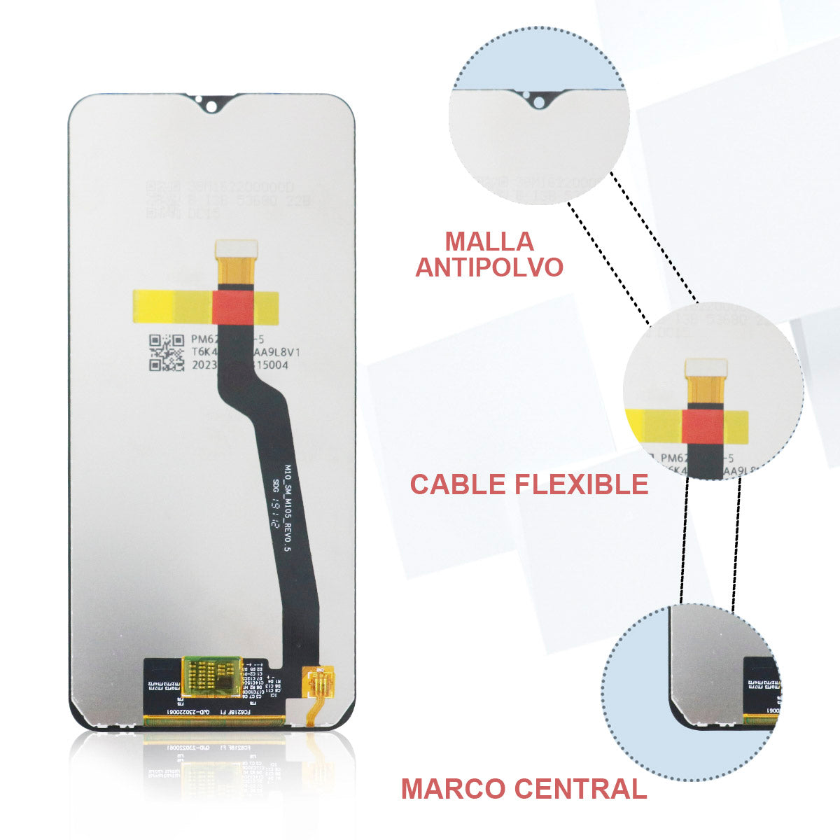 Display/pantalla Samsung A10/m10 Orig Sin Marco