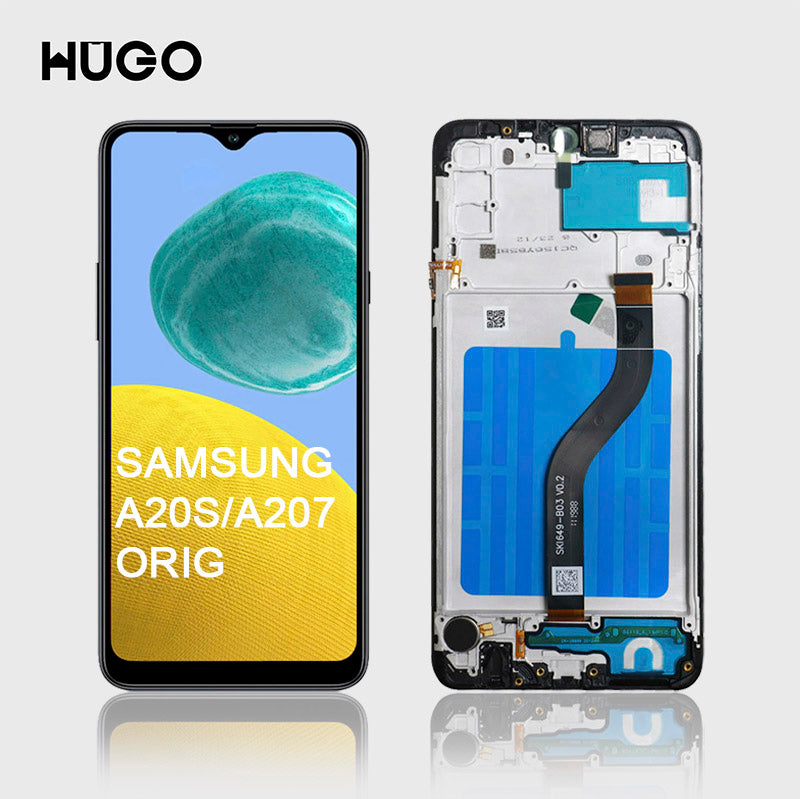 Display/pantalla Samsung A20s / A207 Tipo Original Con Marco