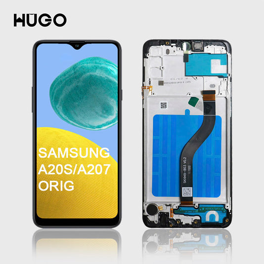 Display/pantalla Samsung A20s / A207 Tipo Original Con Marco