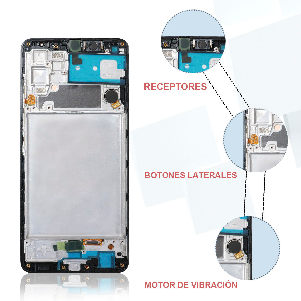 Display/pantalla Samsung A32 4g Oled Con Marco