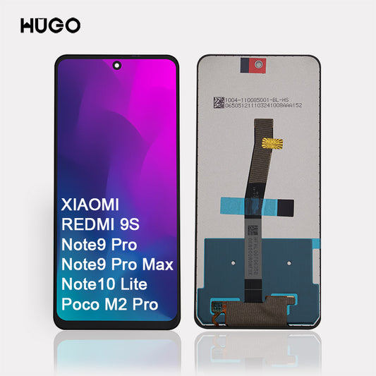 Display/pantalla Para XIAOMI-HG REDMI 9S/Note9 Pro/Note9 Pro Max/ Note10 Lite/Poco M2 Pro-ORIG Sin Marco